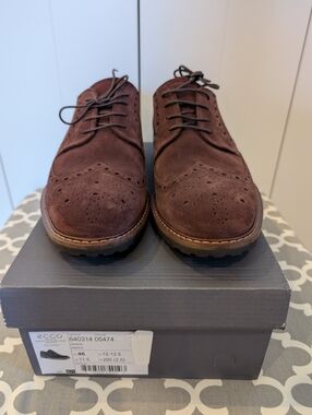 ECCO Vitrus Wingtip Derby Men's 46/12-12.5 BNIB
